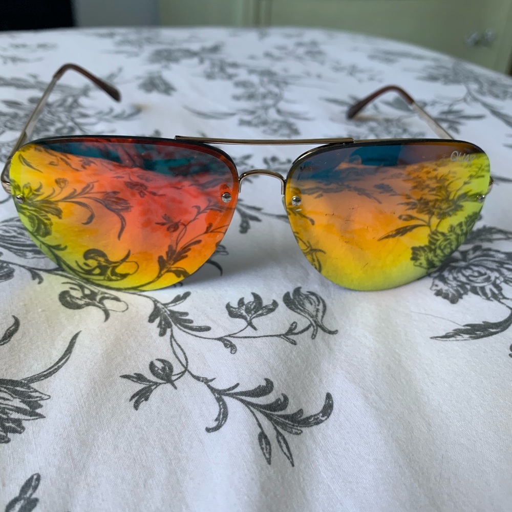 Quay sunglasses ombré very stylish!